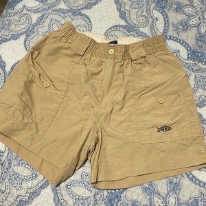 Boys Aftco shorts, size 30, Tan